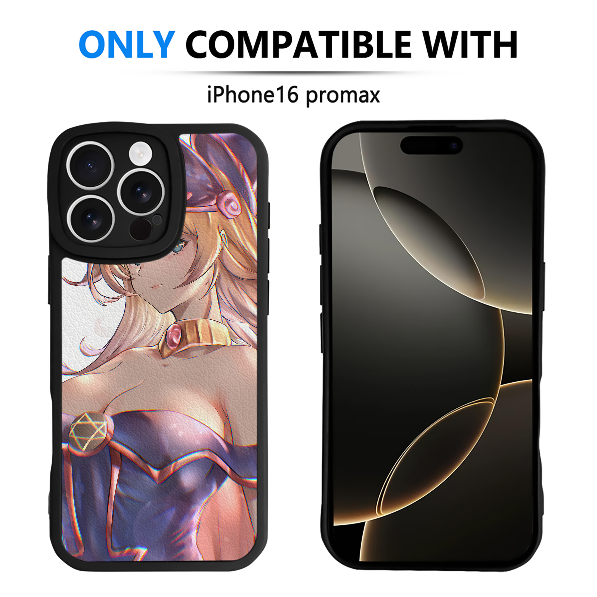 （画像用） 遊☆戯☆王 Yu-Gi-Oh! 【iPhone 16シリーズ対応】シリコンスマホケース（レザー調） 材質：シリコン